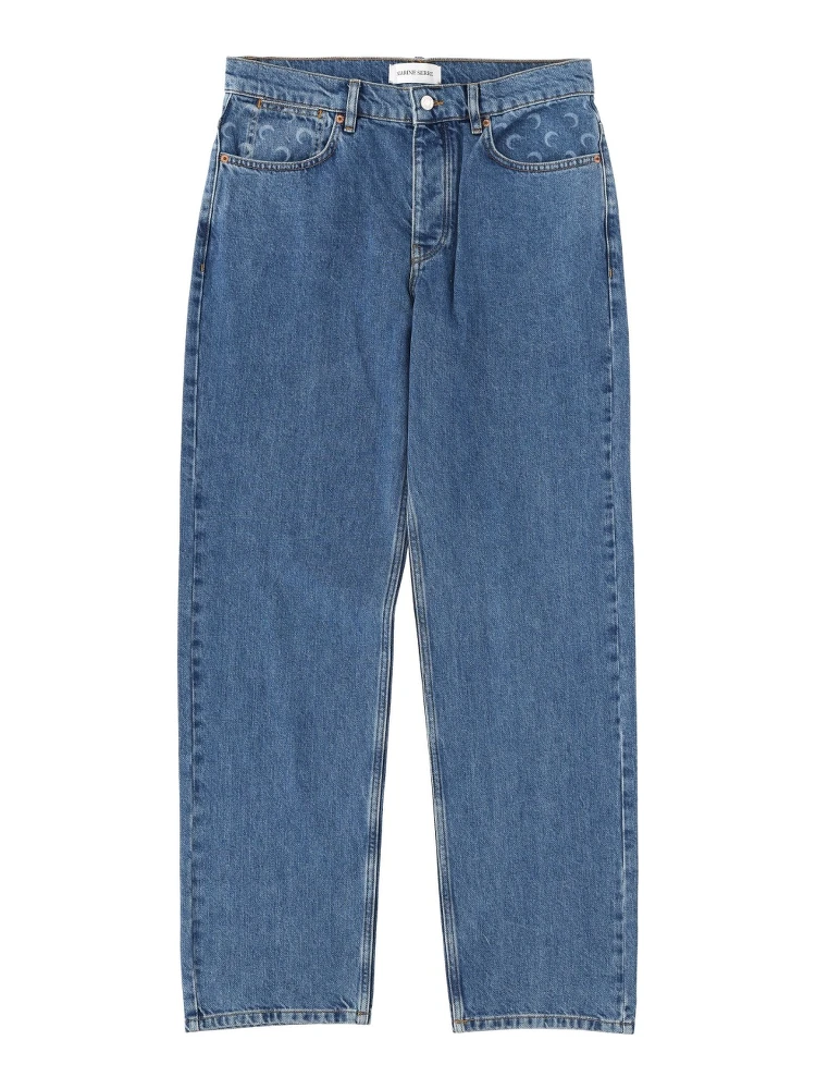 "MOON WAXED" JEANS