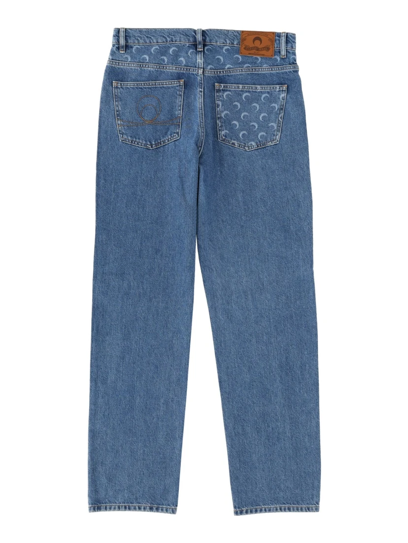 "MOON WAXED" JEANS