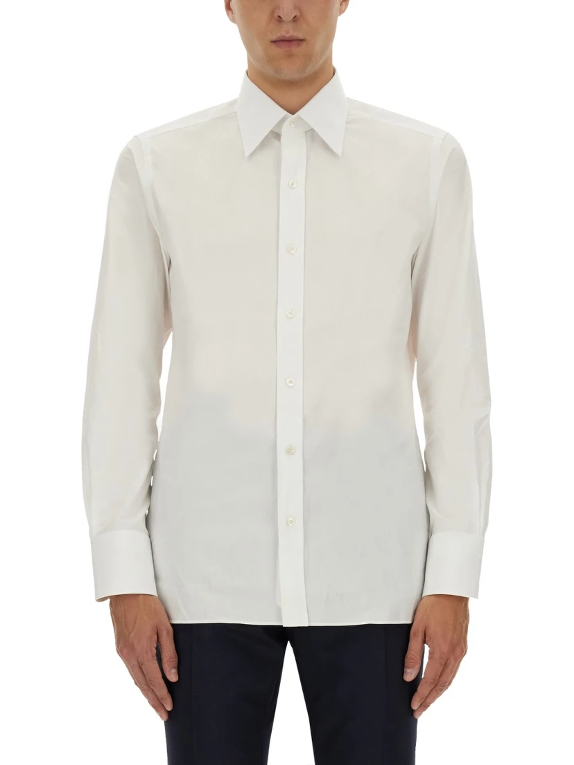 SLIM FIT POPLIN SHIRT