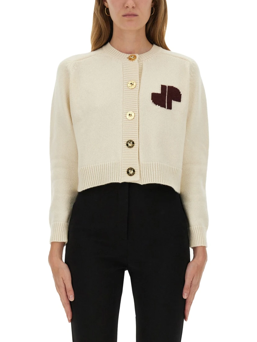 CARDIGAN WITH LOGO