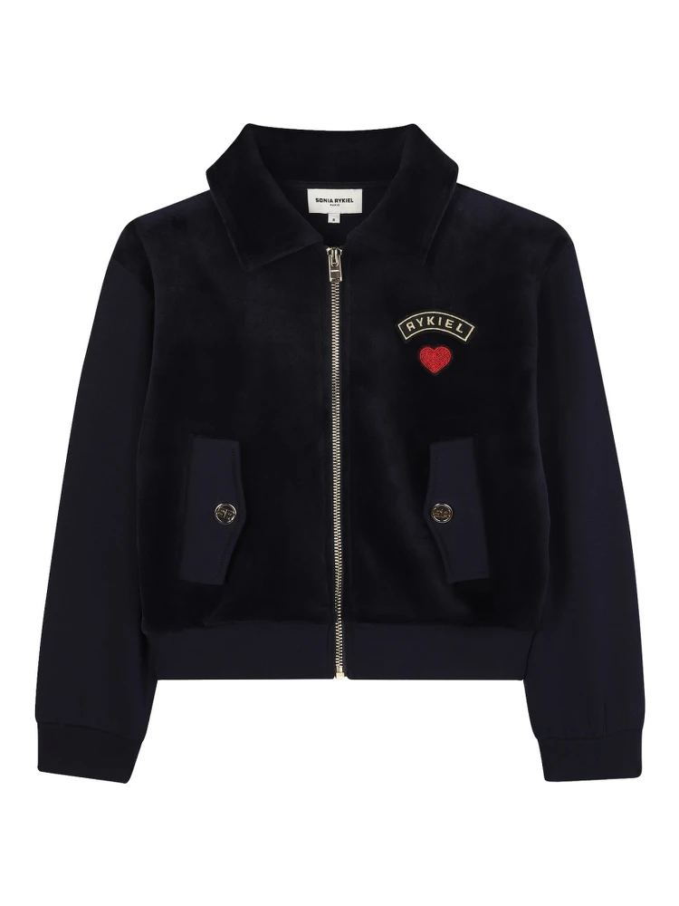 CARDIGAN WITH "HEART" LOGO