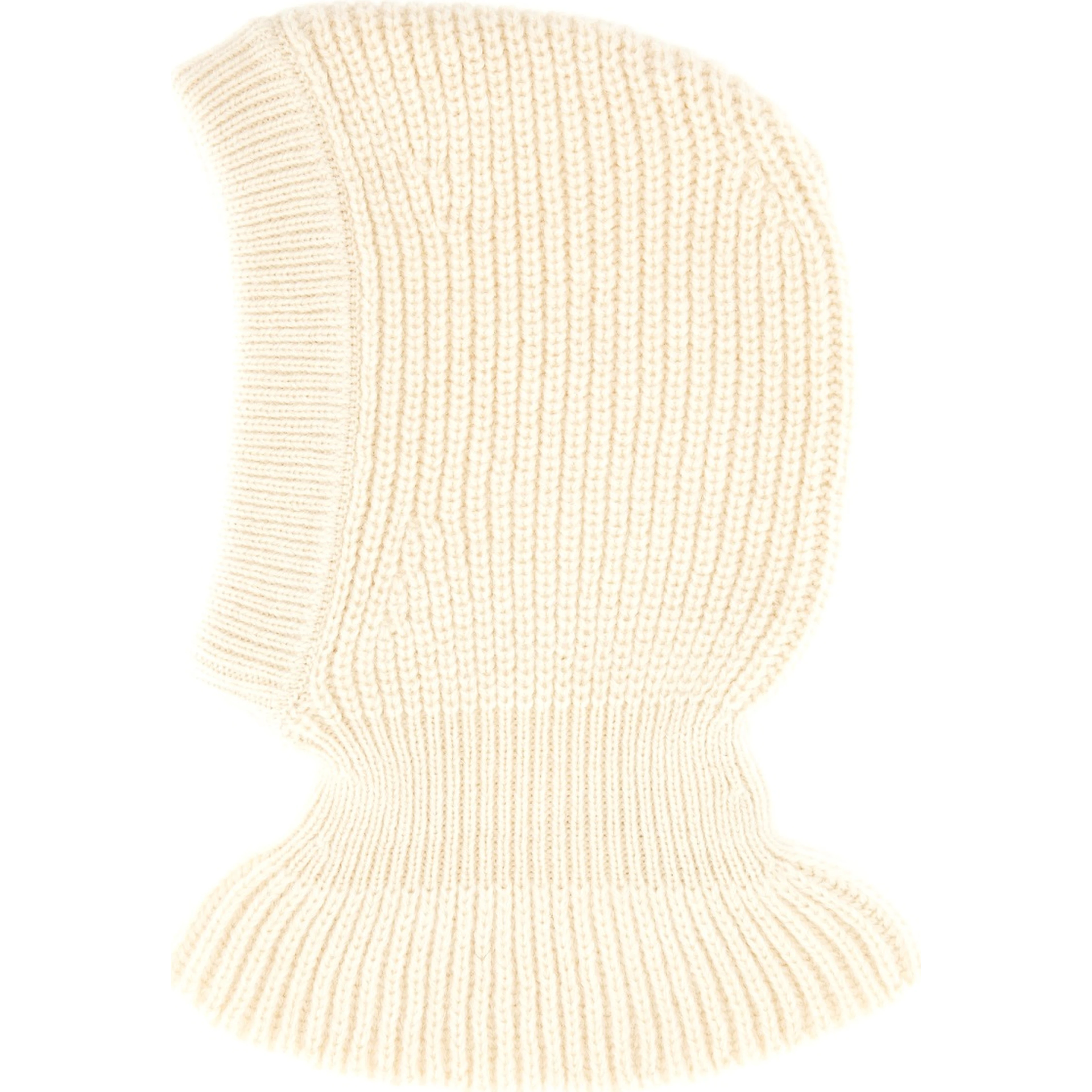 WOOL AND ALPACA BLEND HOOD