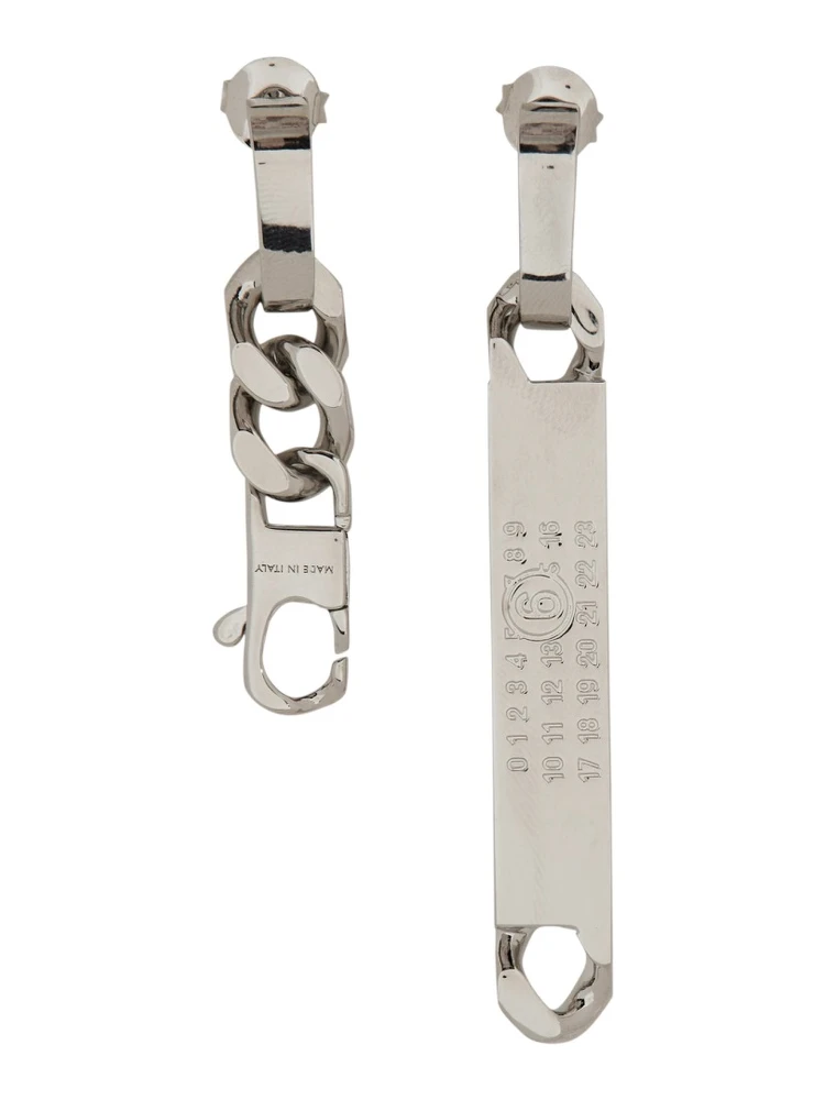 MISMATCHED CHAIN EARRINGS