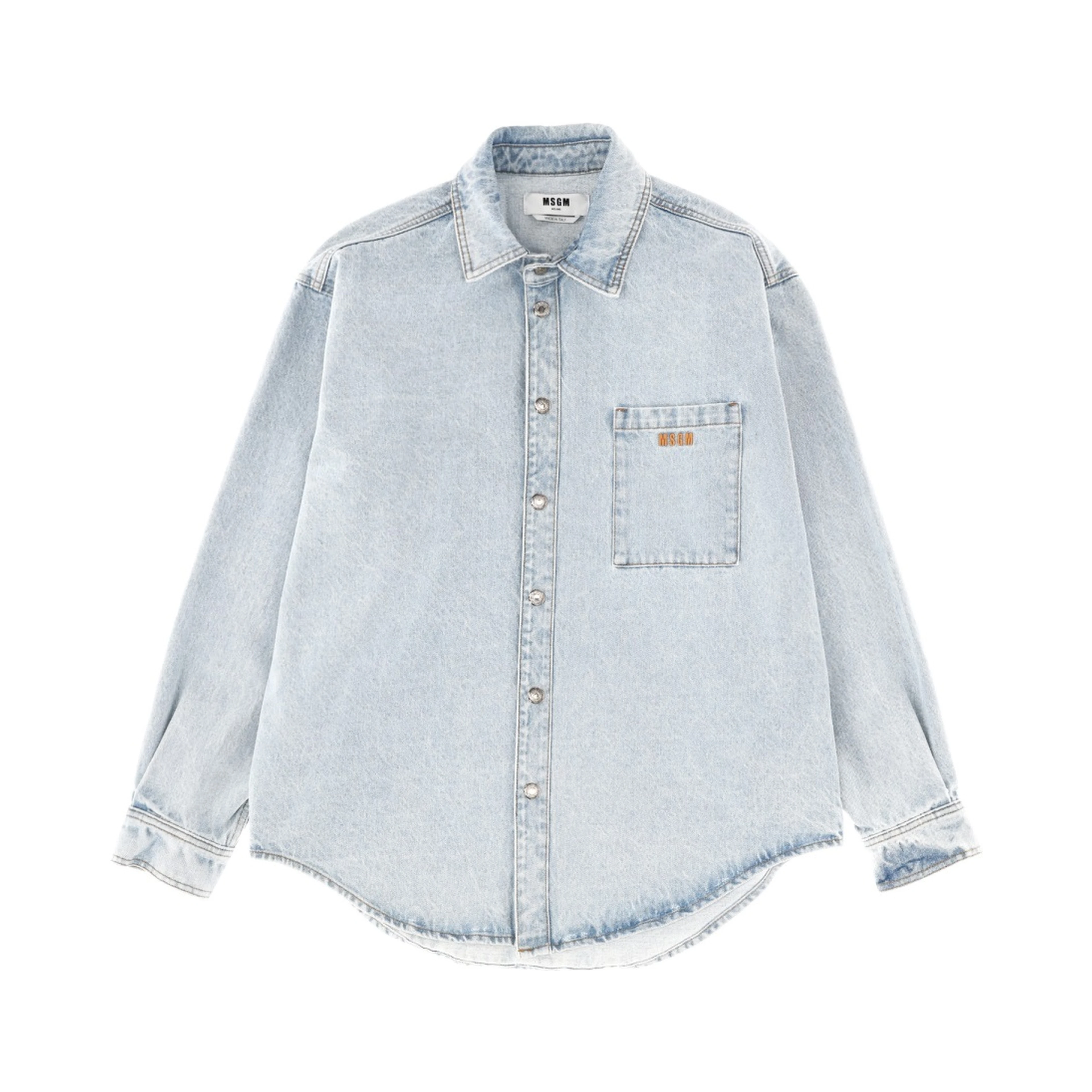 SHIRT WITH EMBROIDERED LOGO