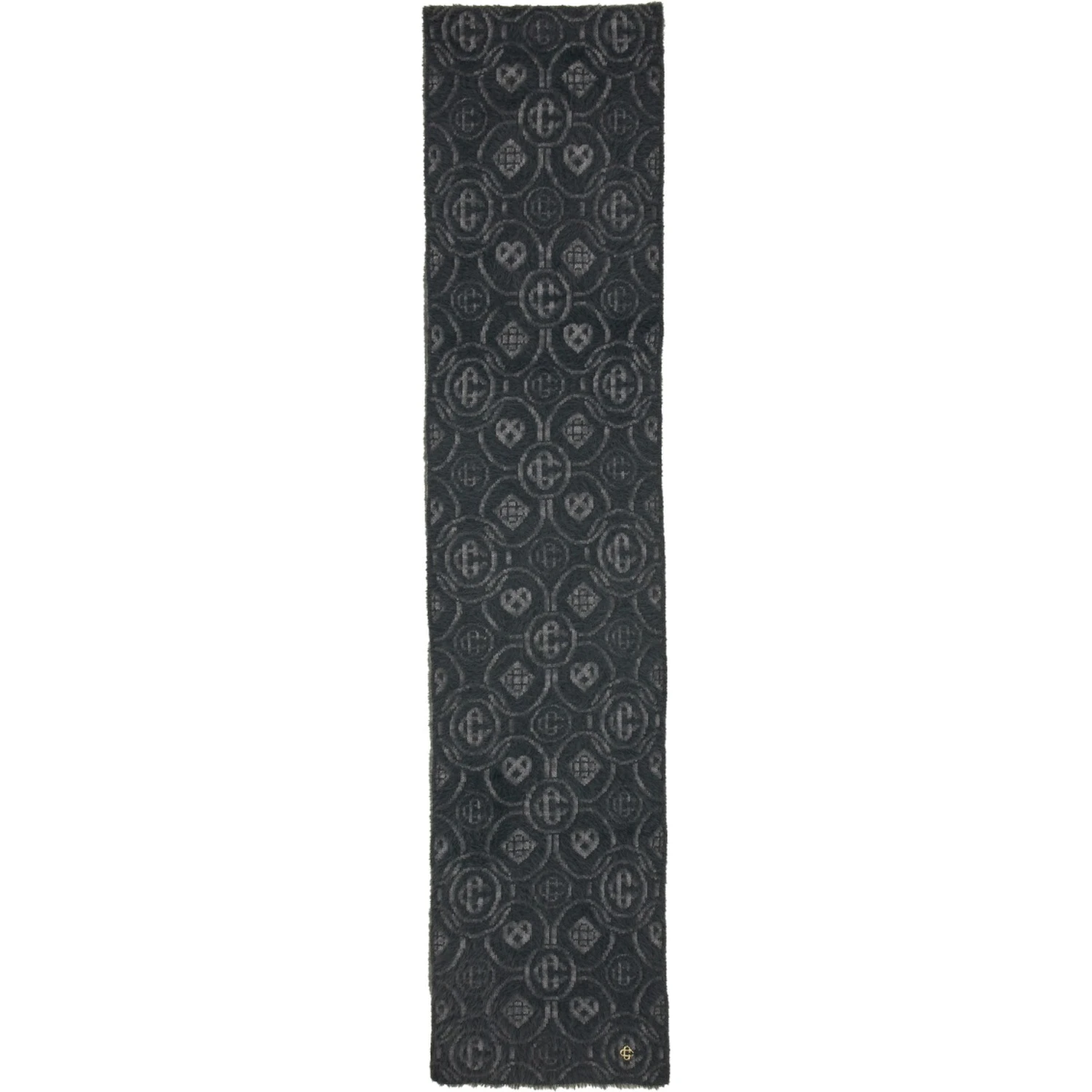 MONOGRAM "FLUFFY" SCARF