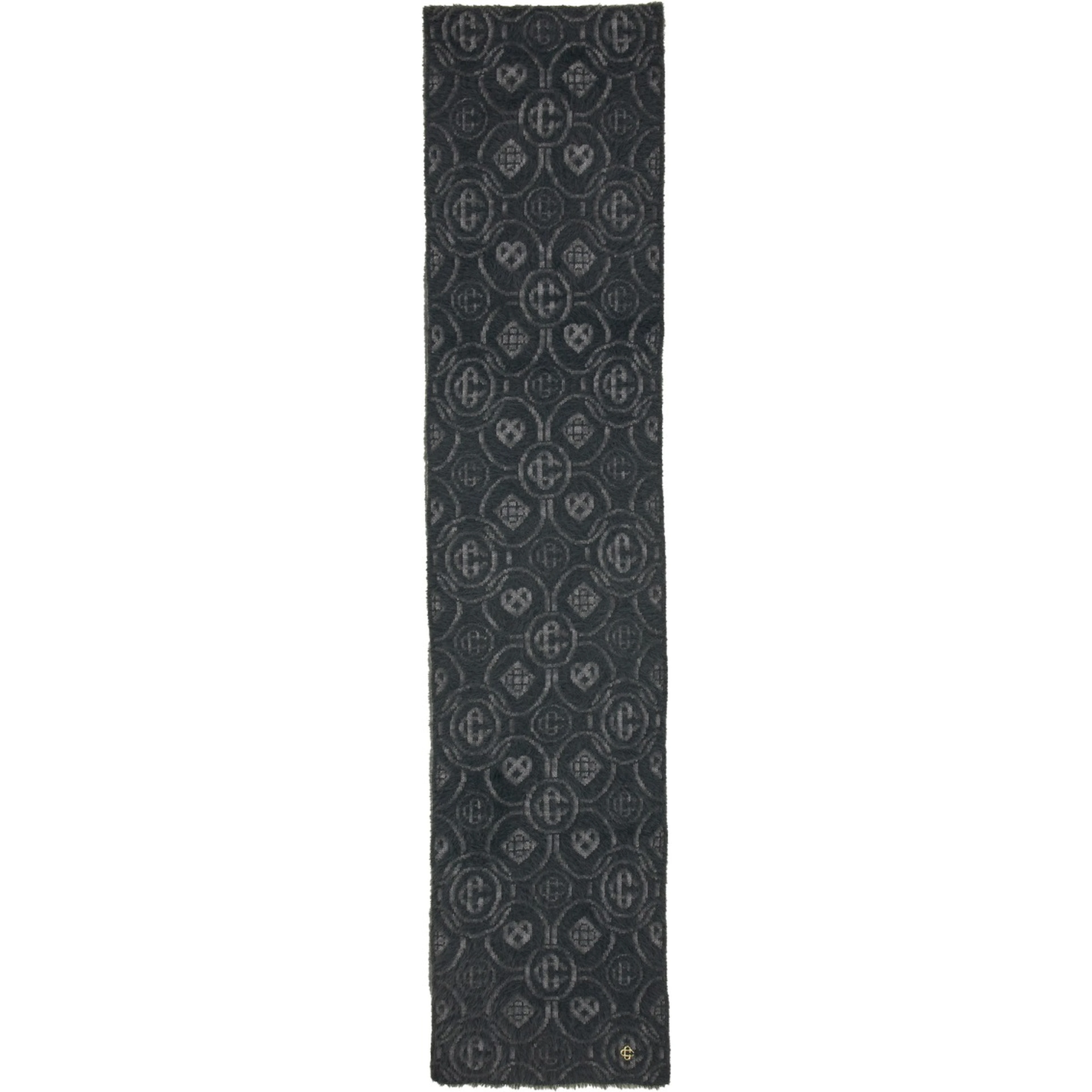 MONOGRAM "FLUFFY" SCARF