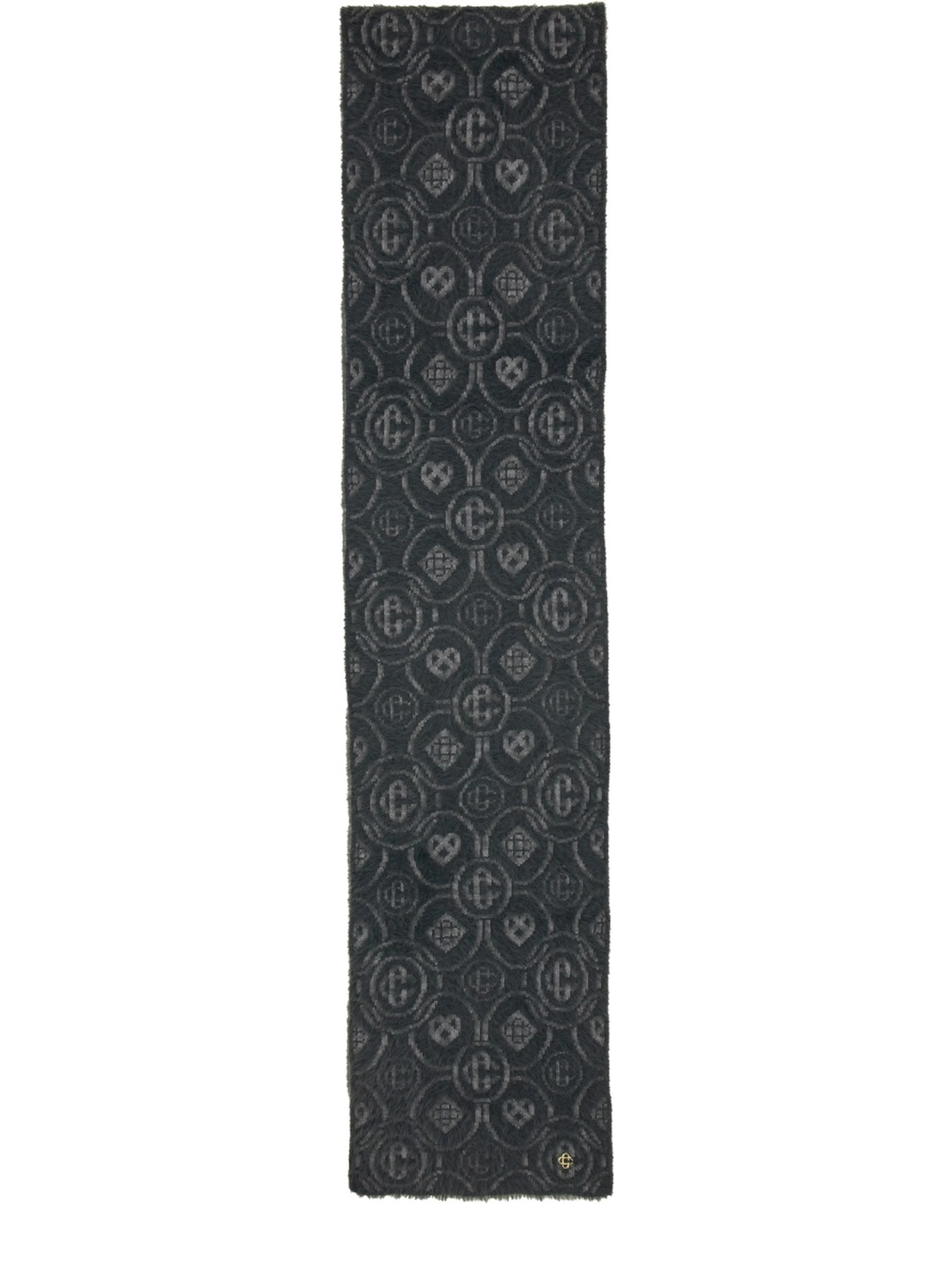 MONOGRAM "FLUFFY" SCARF