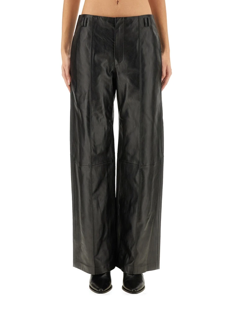 LEATHER "CIARRA" PANTS