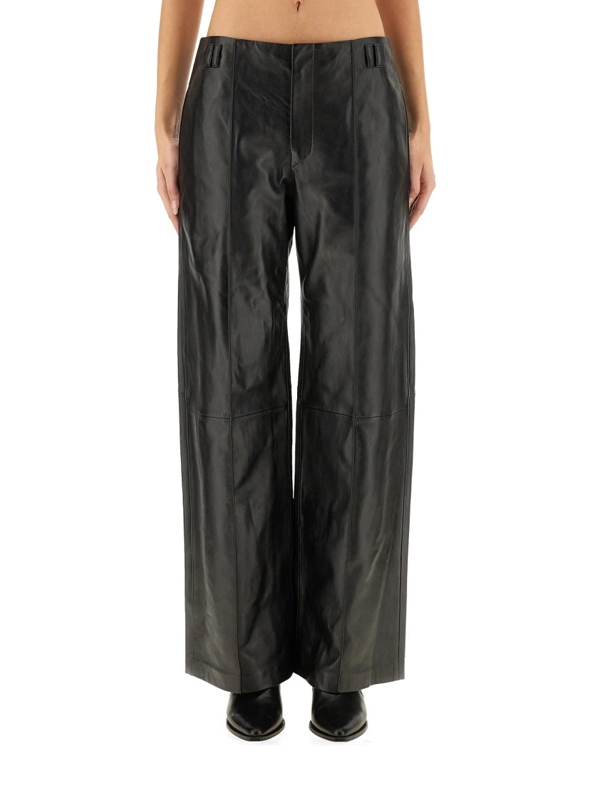 LEATHER "CIARRA" PANTS