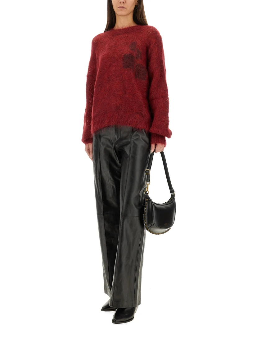 LEATHER "CIARRA" PANTS