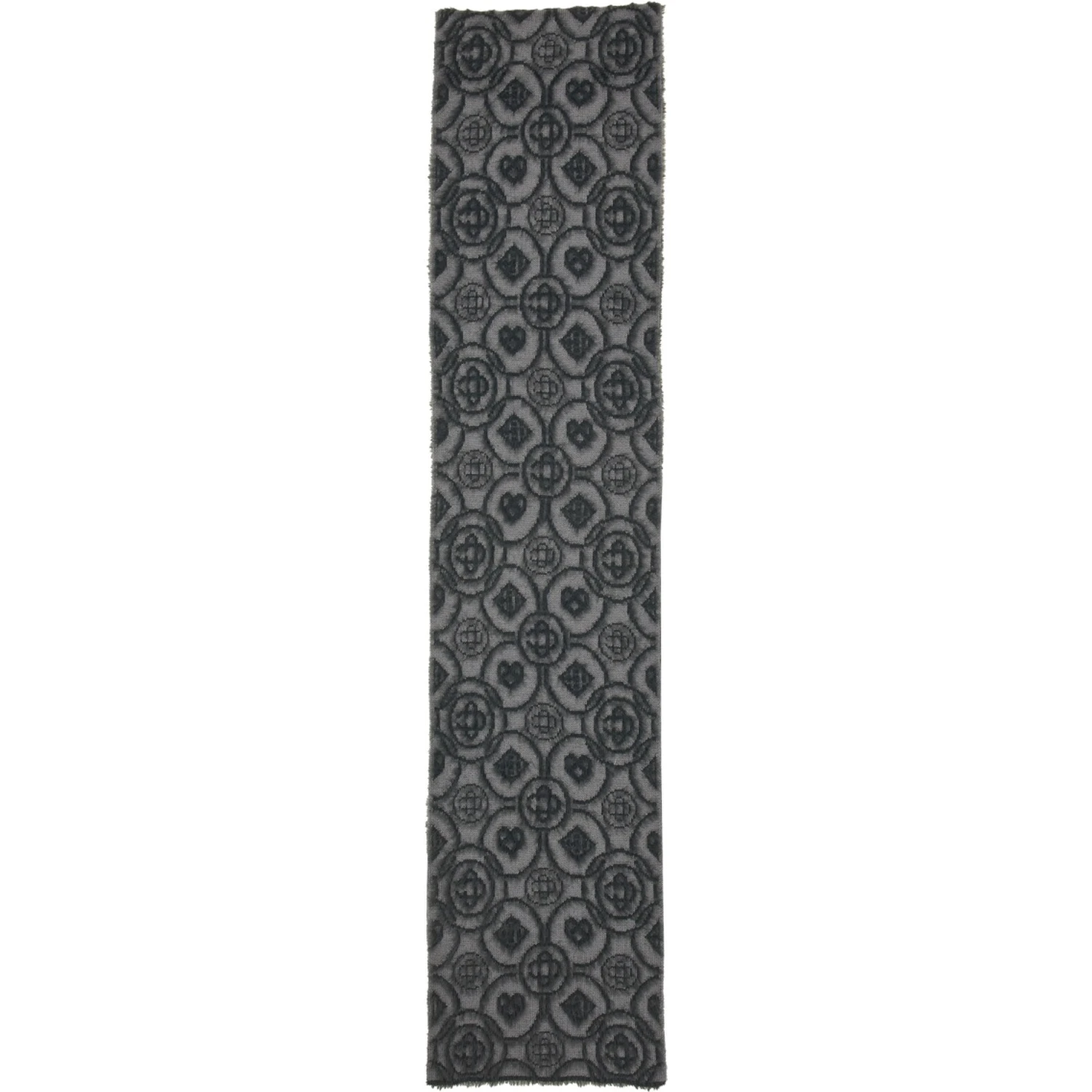 MONOGRAM "FLUFFY" SCARF