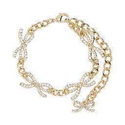 "CRYSTAL BOW" BRACELET