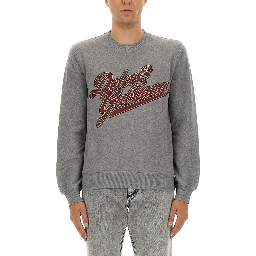 JERSEY WITH EMBROIDERY