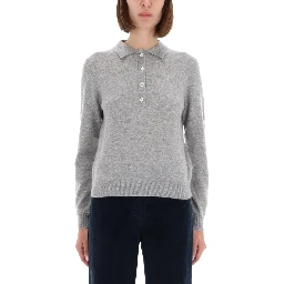 CASHMERE POLO SHIRT