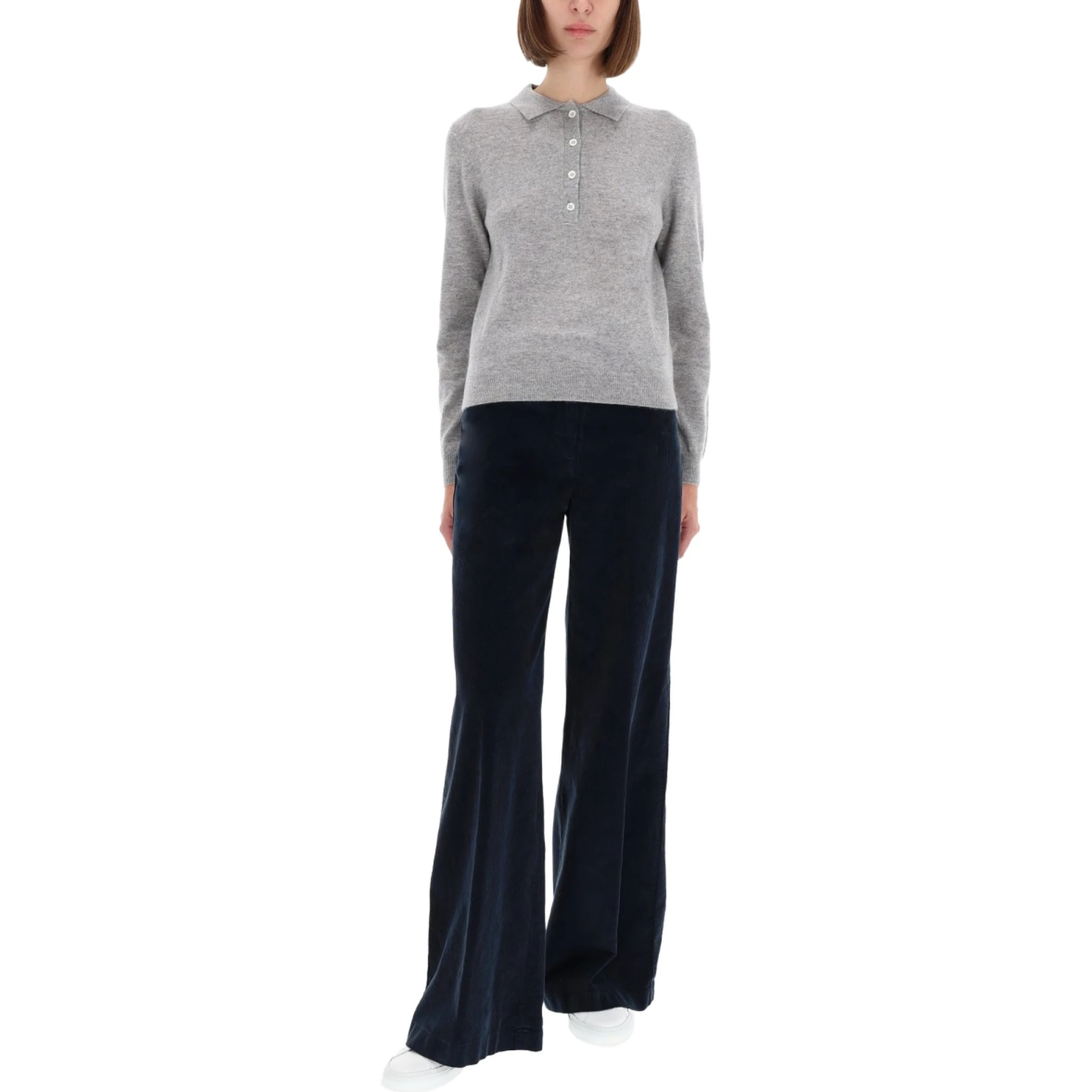 CASHMERE POLO SHIRT