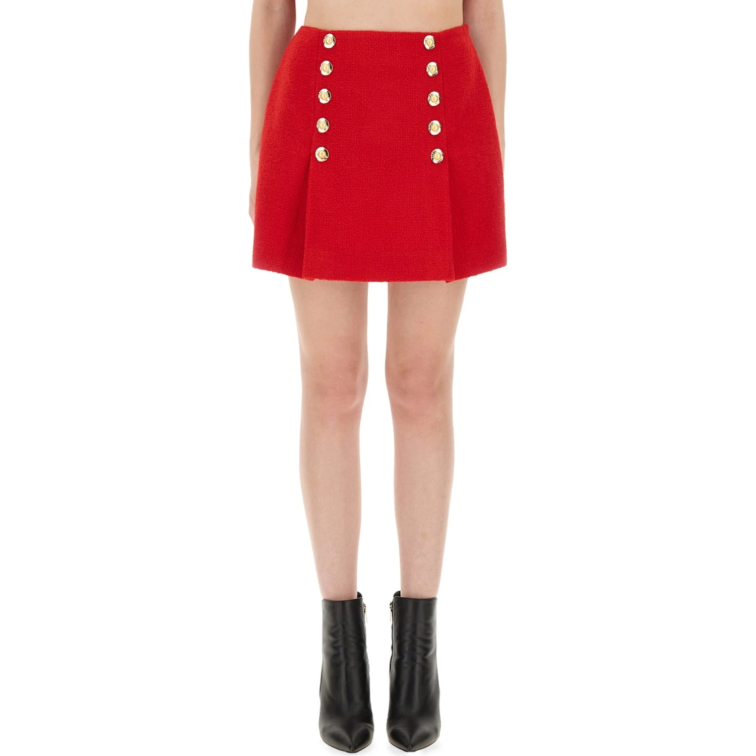 WOOL MINI SKIRT