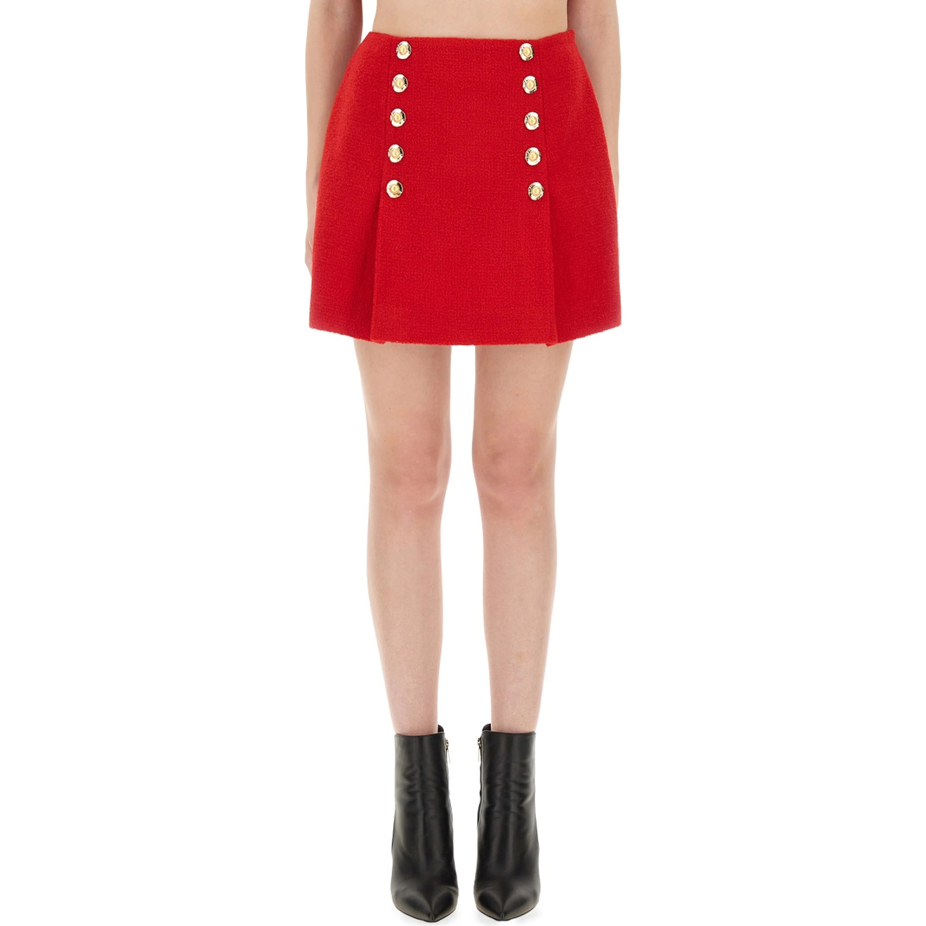 WOOL MINI SKIRT