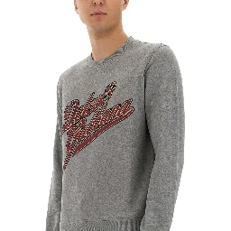 JERSEY WITH EMBROIDERY