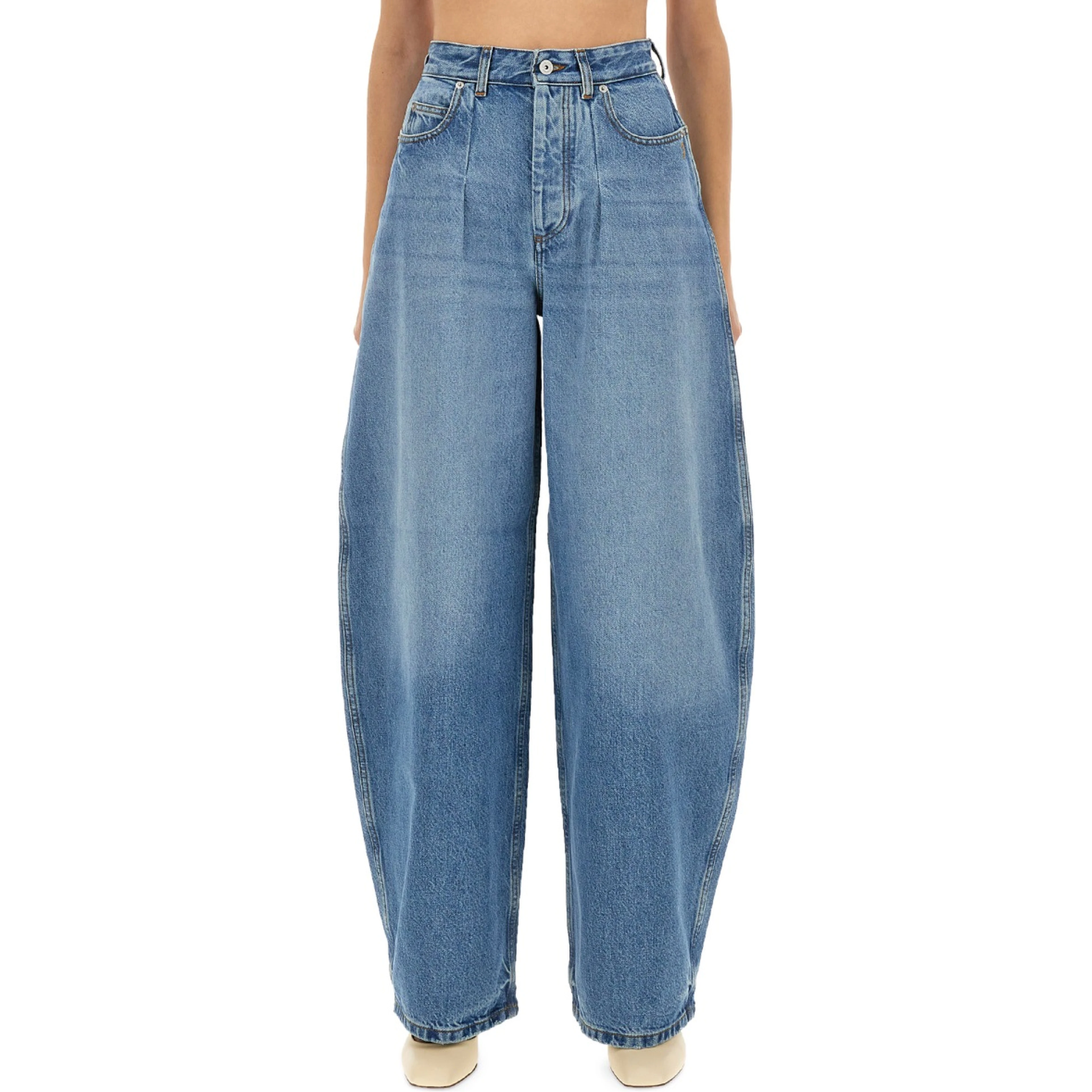 DENIM PANTS "DE-NIMES OVALO"