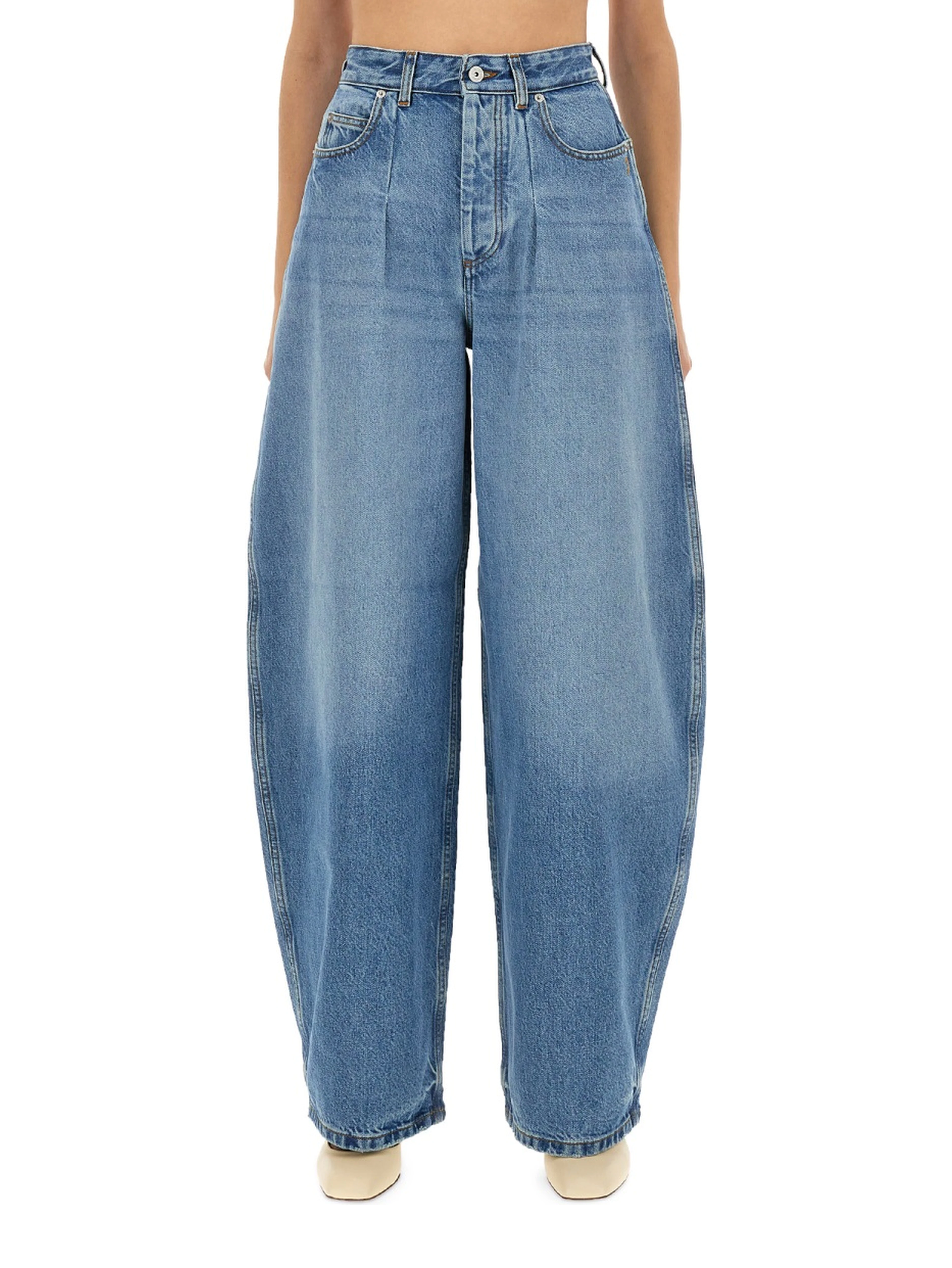 DENIM PANTS "DE-NIMES OVALO"