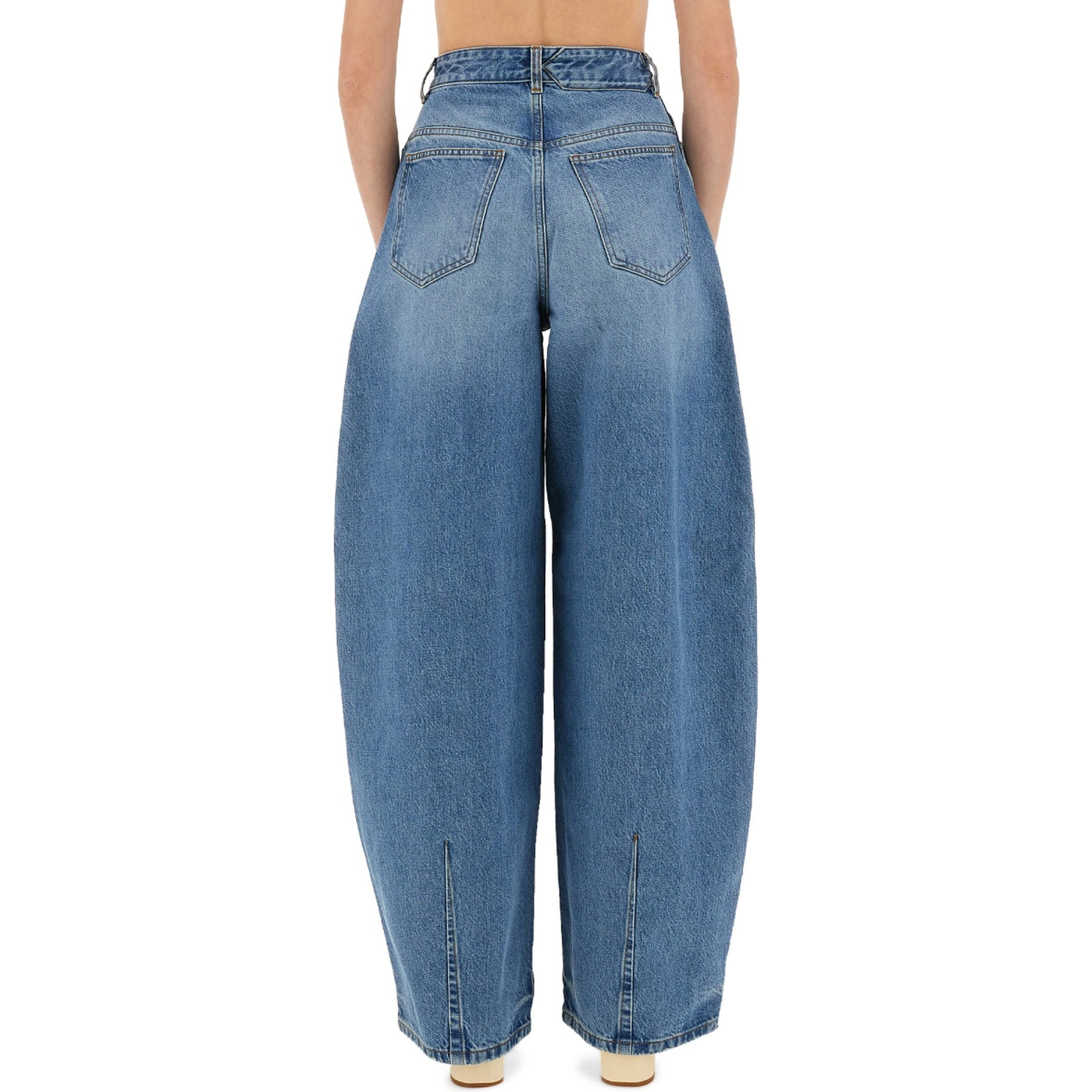 DENIM PANTS "DE-NIMES OVALO"