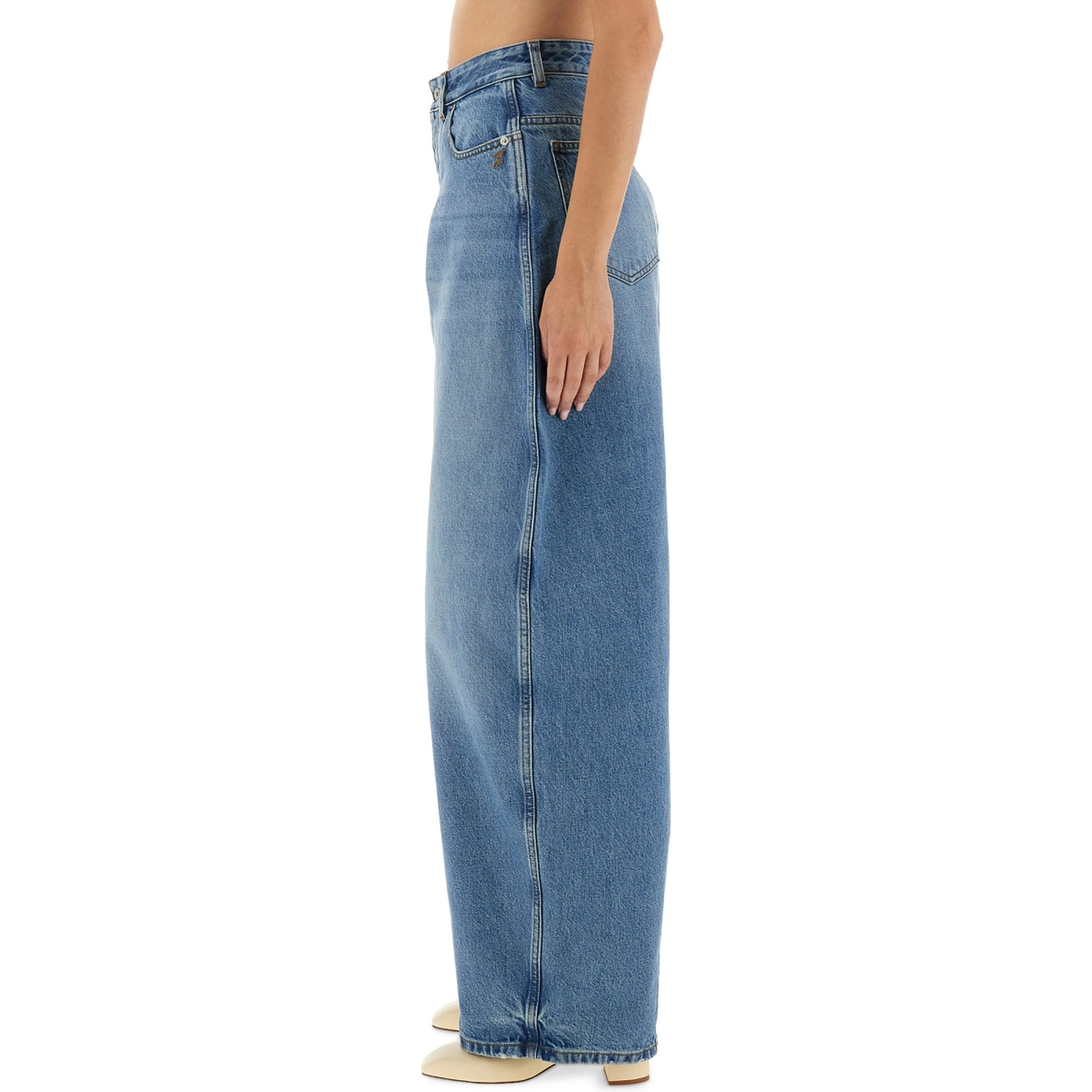 DENIM PANTS "DE-NIMES OVALO"