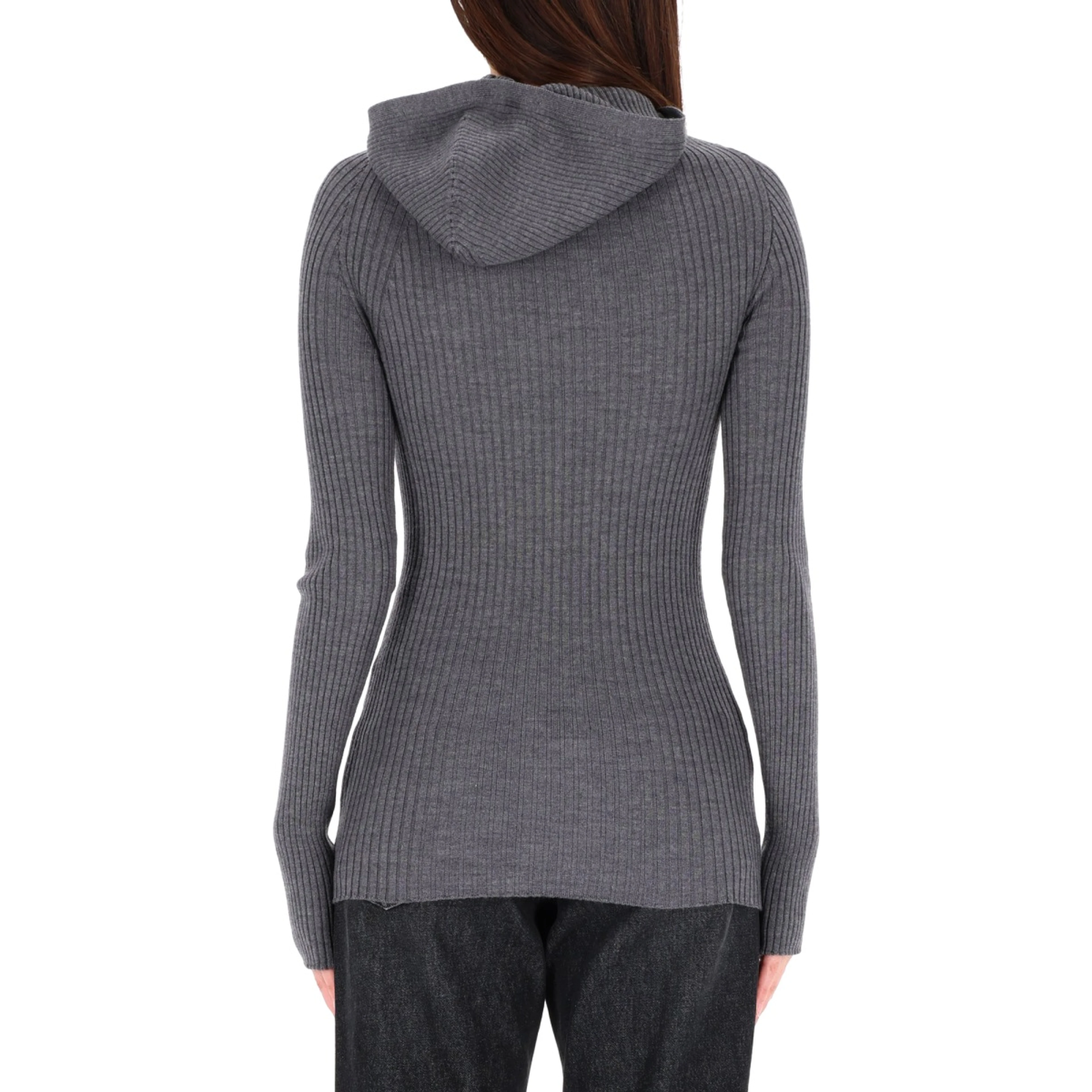 RIBBED WOOL SWEATER