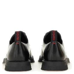 حذاء ديربي جلدي