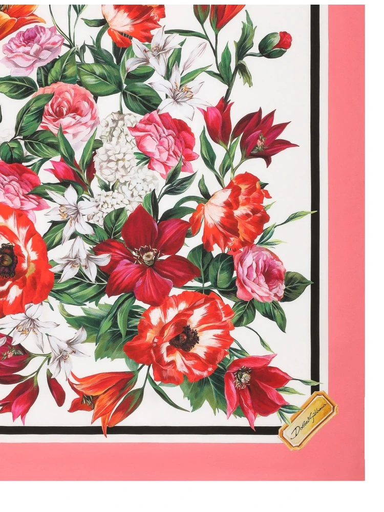 SILK TWILL FLORAL PRINT SCARF alternative