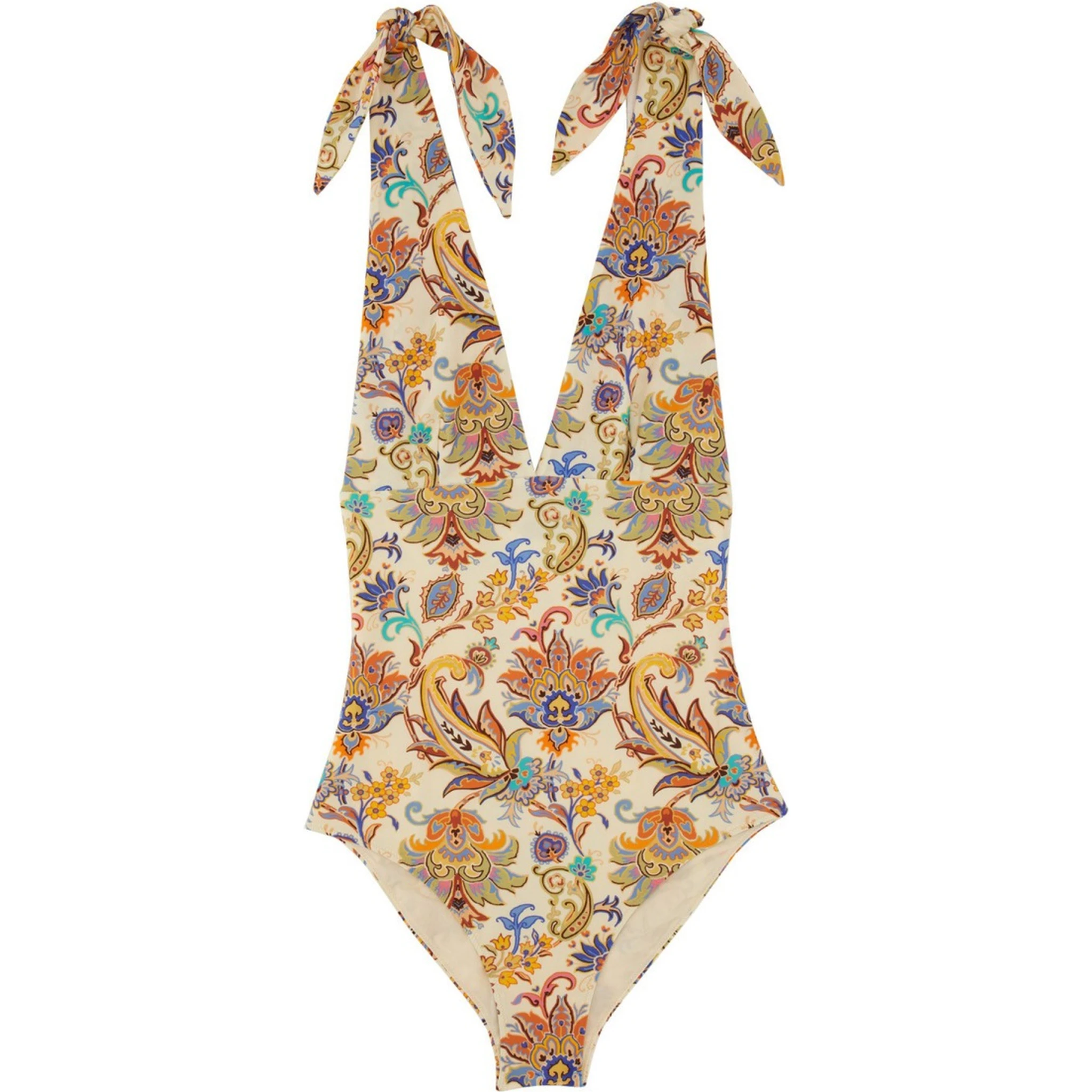 PRINTED ONE-PIECE SWIMSUIT