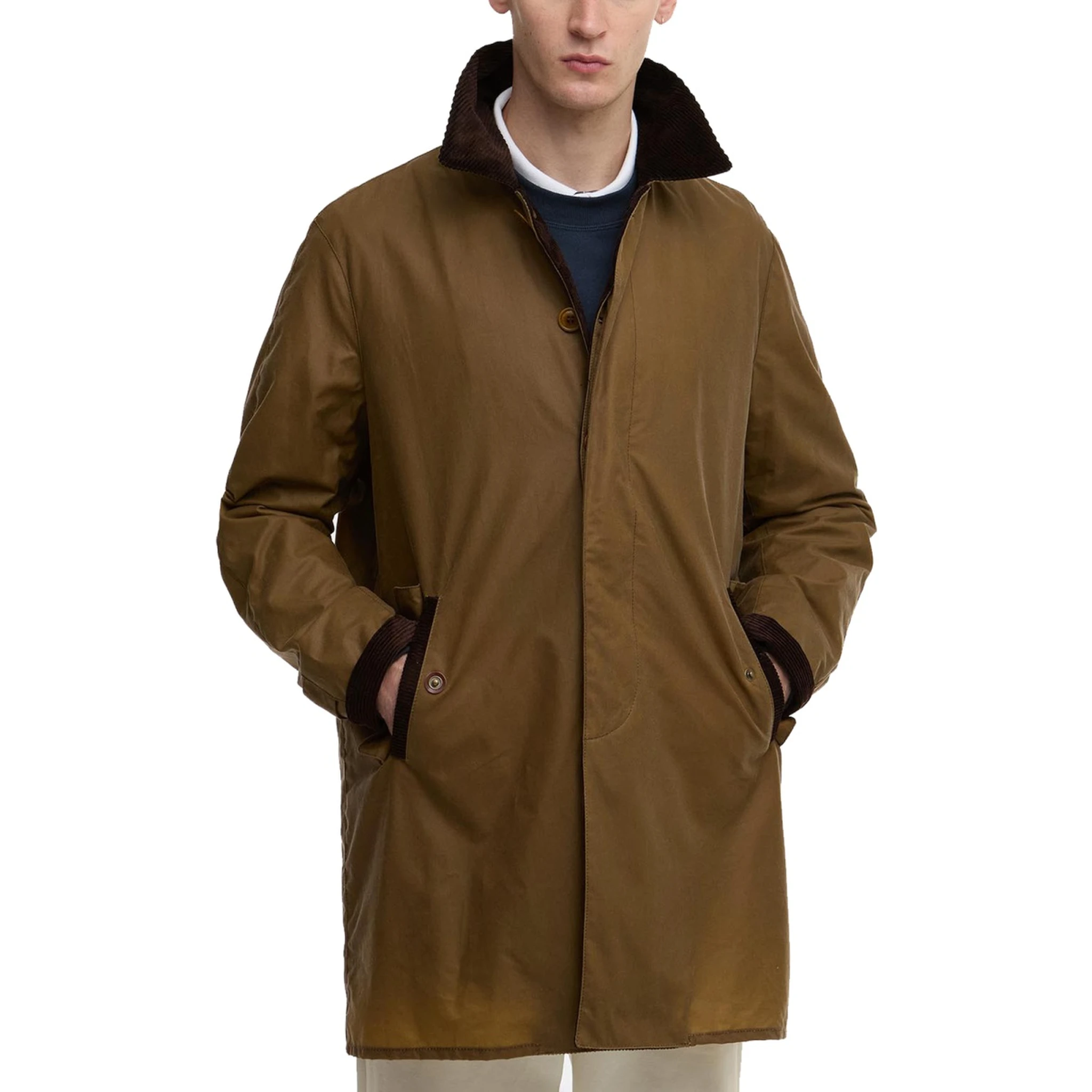 BARACUTA X BARBOUR COAT