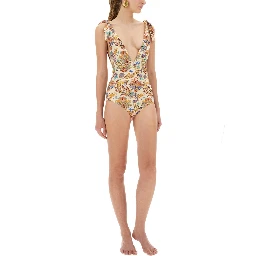 PRINTED ONE-PIECE SWIMSUIT