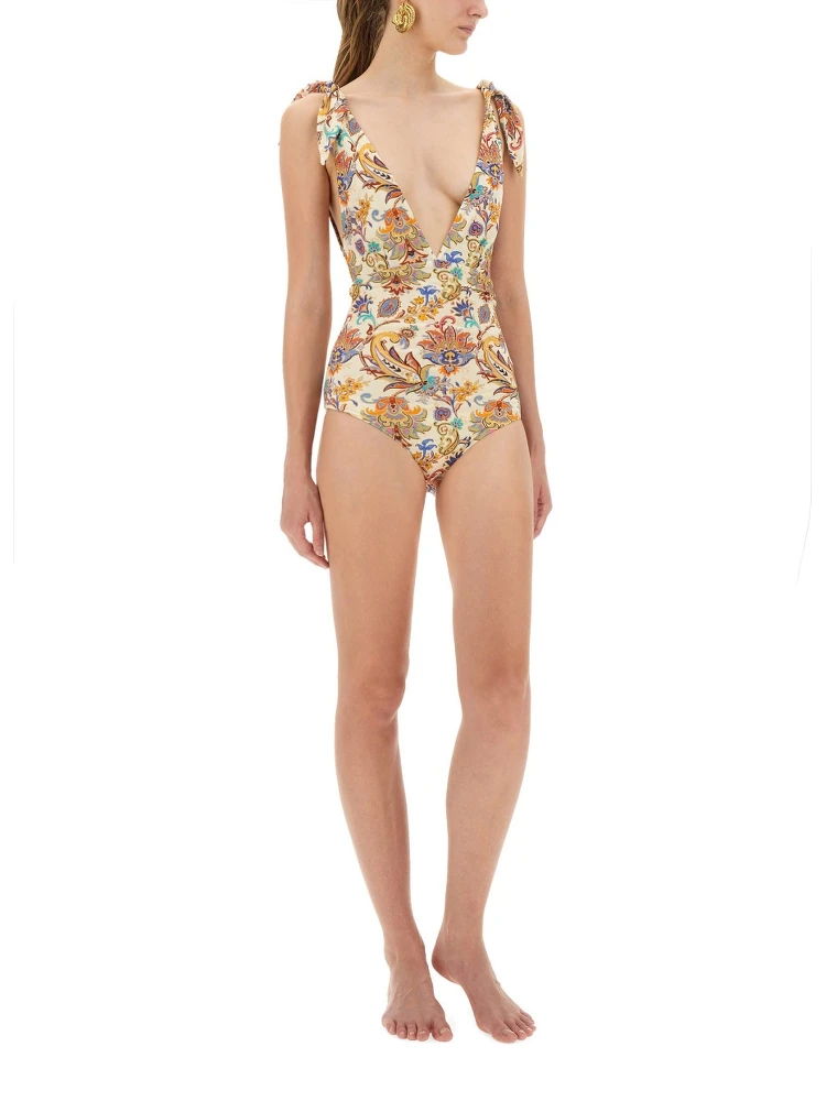 PRINTED ONE-PIECE SWIMSUIT alternative