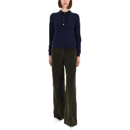 CASHMERE POLO SHIRT