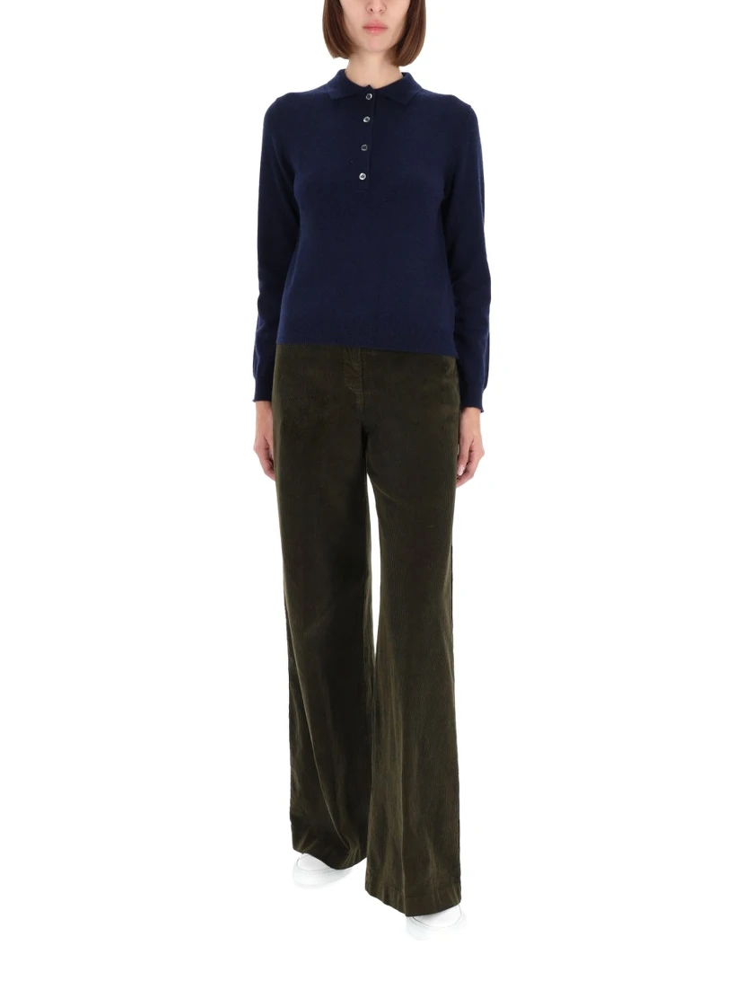 CASHMERE POLO SHIRT