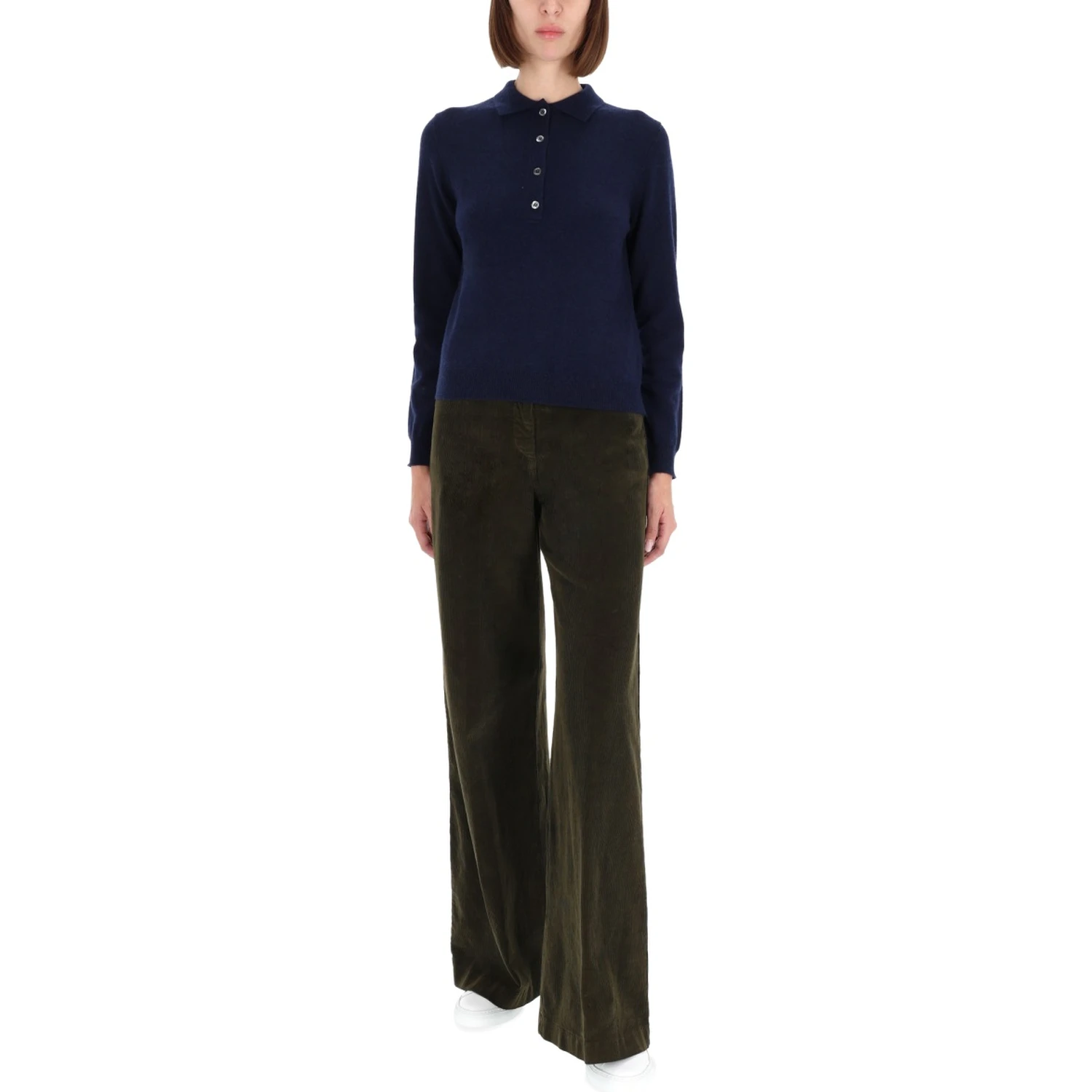 CASHMERE POLO SHIRT