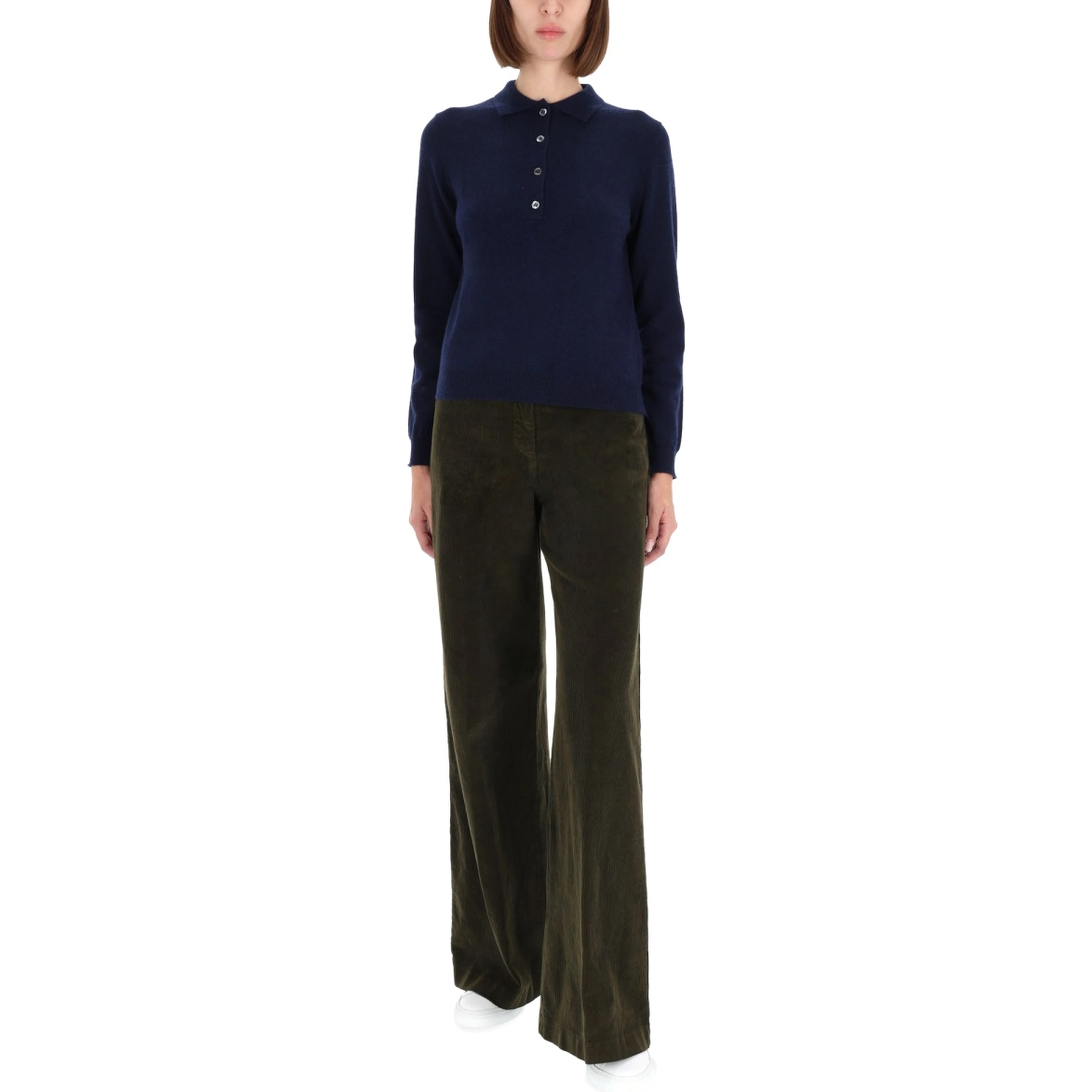 CASHMERE POLO SHIRT