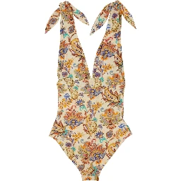 PRINTED ONE-PIECE SWIMSUIT