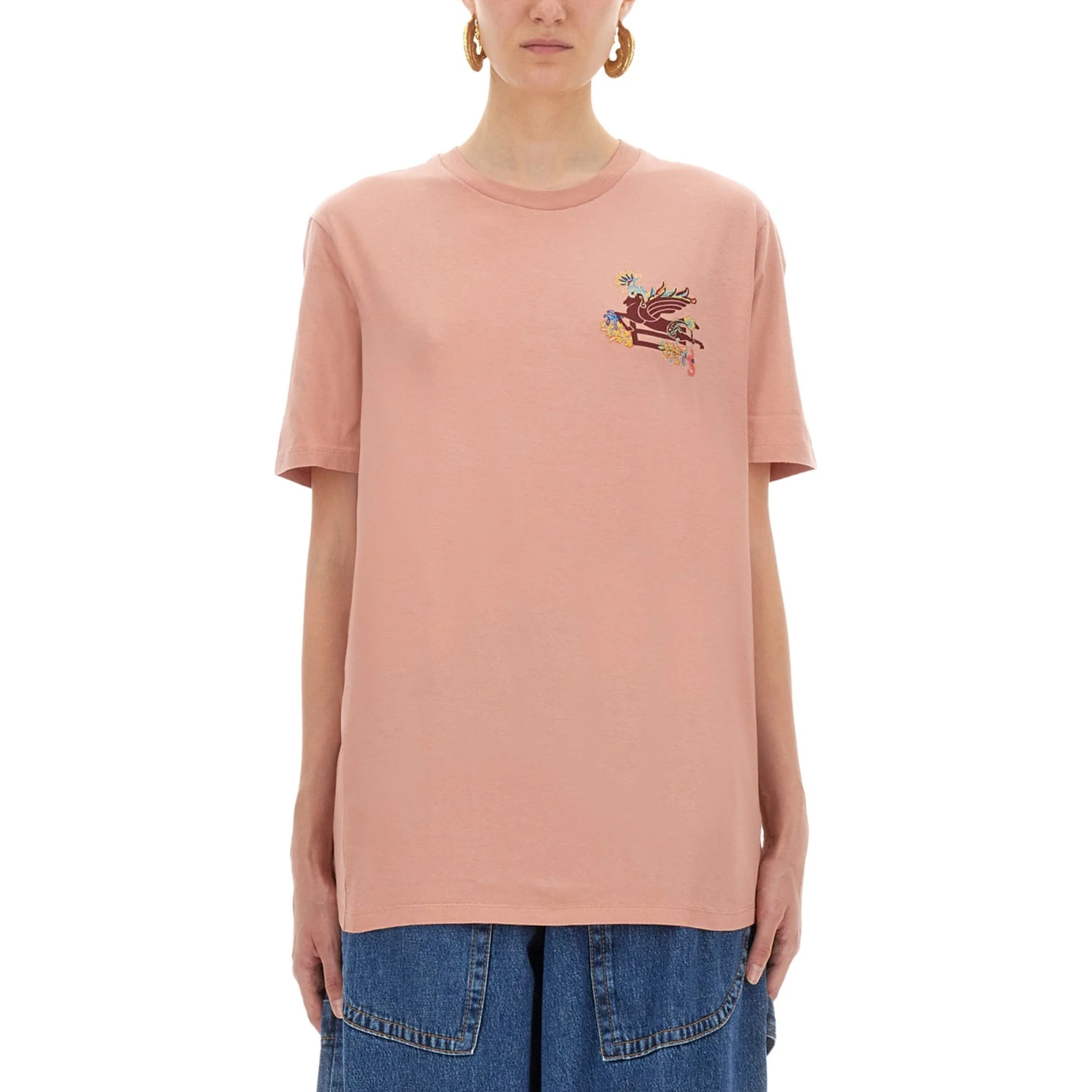 T-SHIRT WITH PEGASUS