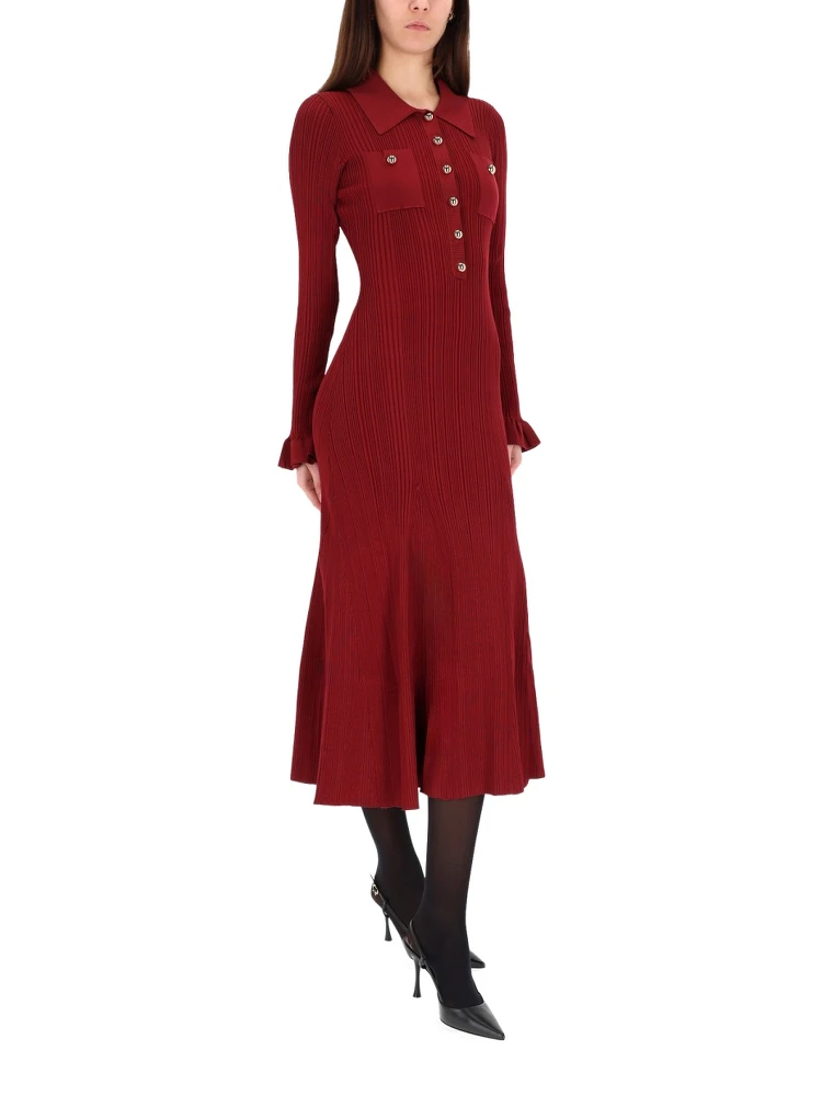 MIDI DRESS WITH COLLAR alternative