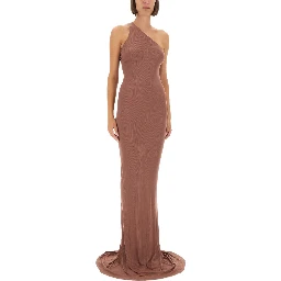 LONG ONE-SHOULDER DRESS