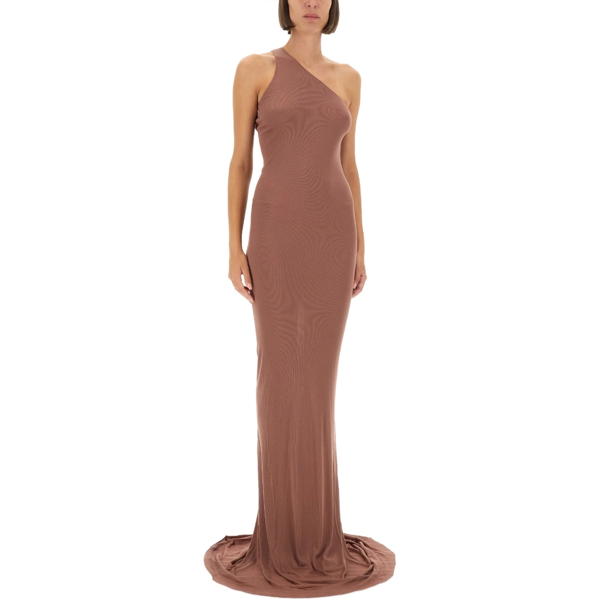 LONG ONE-SHOULDER DRESS