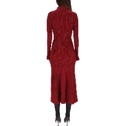 MIDI DRESS WITH COLLAR