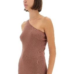 LONG ONE-SHOULDER DRESS