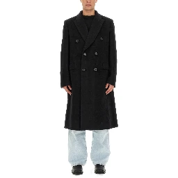 DOUBLE-BREASTED COAT "WHALE"