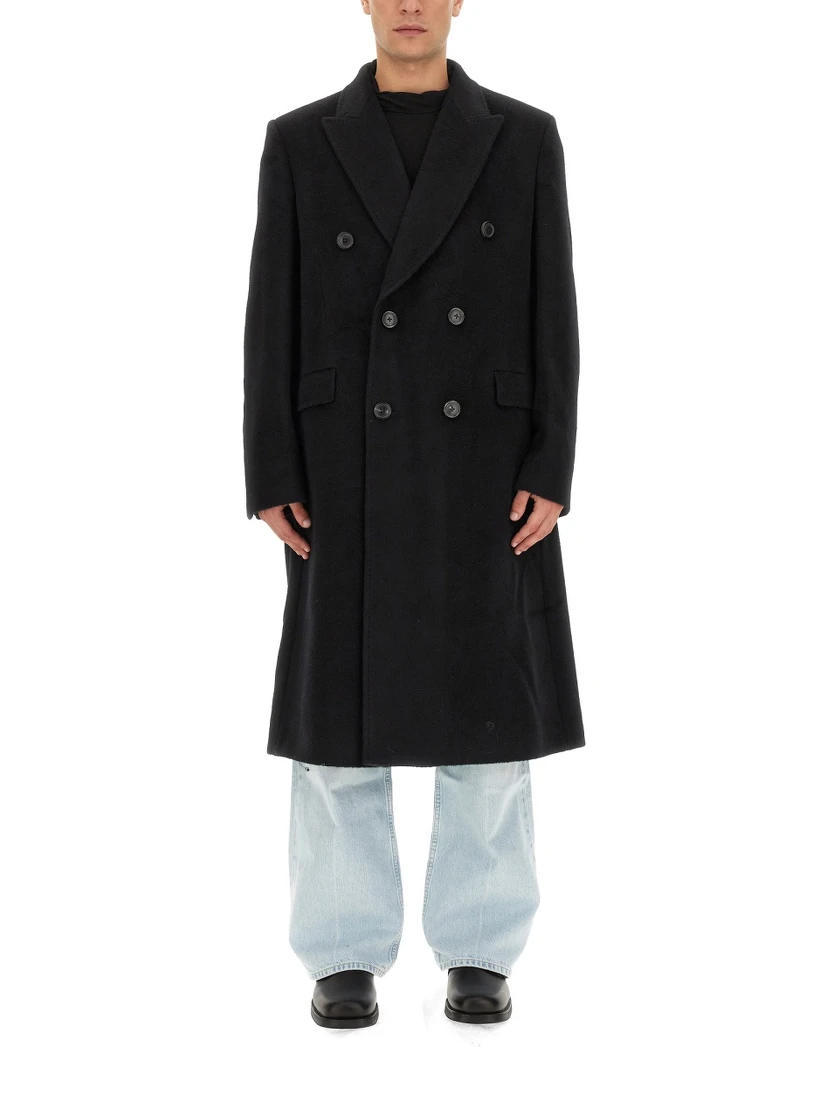 DOUBLE-BREASTED COAT "WHALE"