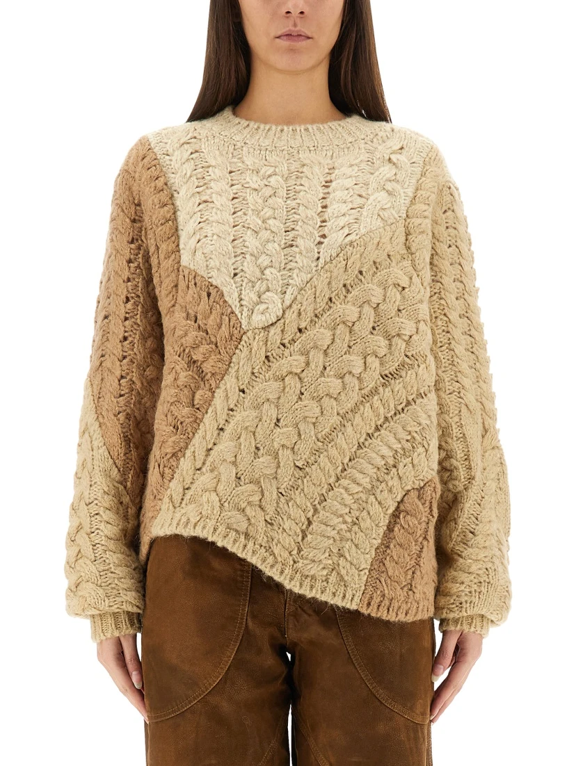 PATCHWORK "DARYL" SWEATER