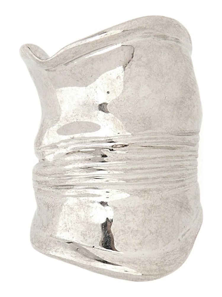 "THE CRUSHED CAN" RING