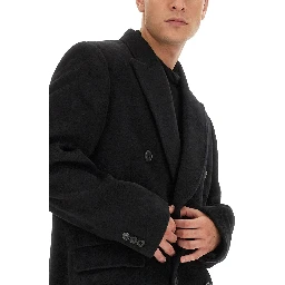 DOUBLE-BREASTED COAT "WHALE"