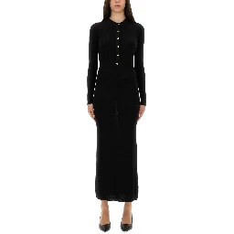 WOOL DRESS WITH BUTTONS